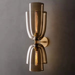 Blom Layered Glass Grand Flute Wall Sconce