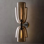 Blom Layered Glass Grand Flute Wall Sconce