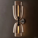 Blom Layered Glass Grand Flute Wall Sconce