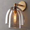Blom Layered Glass Cloche Wall Sconce