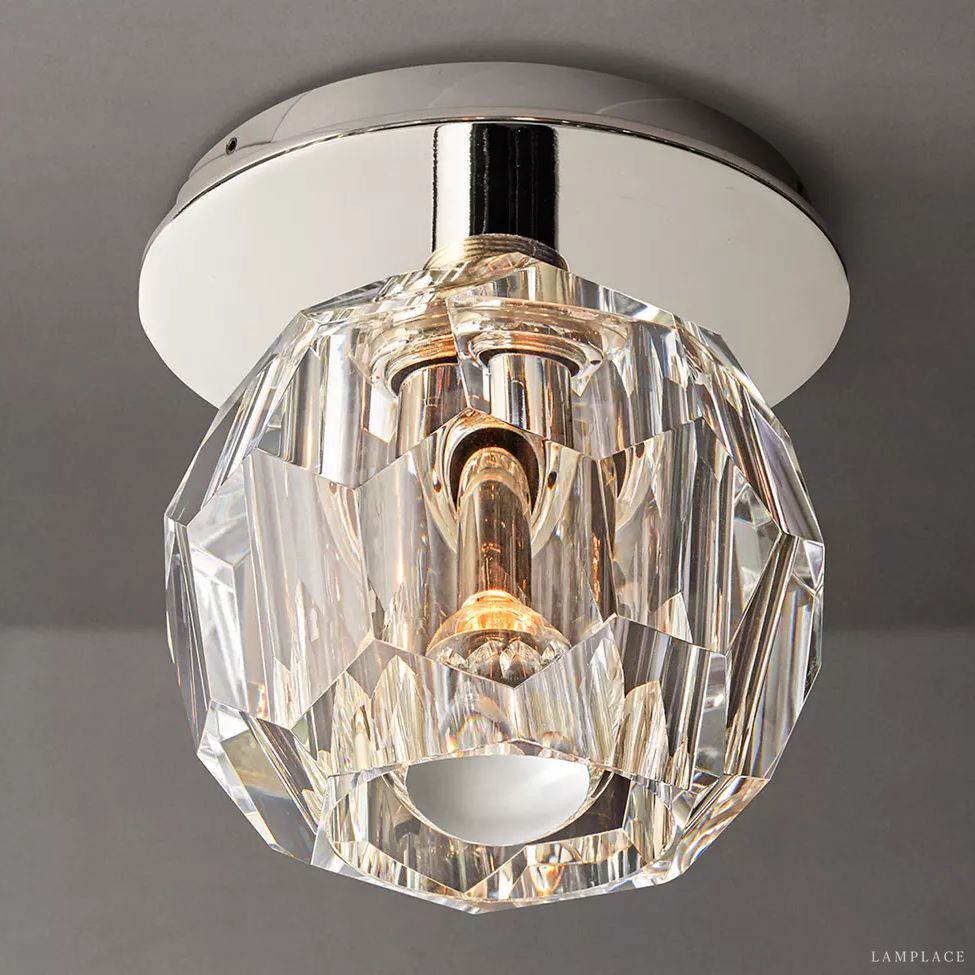 Boule De Radiant Crystal Flush Mount 6"