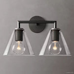 Utilitaire Funnel Shade Double Wall Sconce