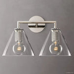 Utilitaire Funnel Shade Double Wall Sconce