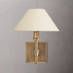 Keaton Linen Form Wall Sconce