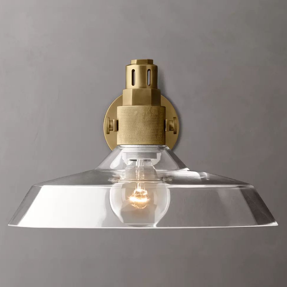 Collins Glass Shade Wall Sconce