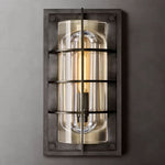 Baxter Vertical Cage Outdoor Wall Sconce