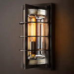 Baxter Vertical Cage Outdoor Wall Sconce