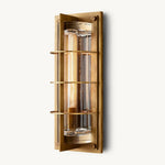 Baxter Vertical Cage Outdoor Wall Sconce