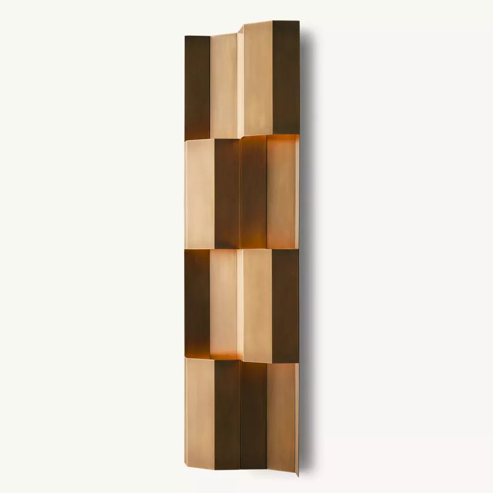 Everett Pattern Grid Wall Sconce