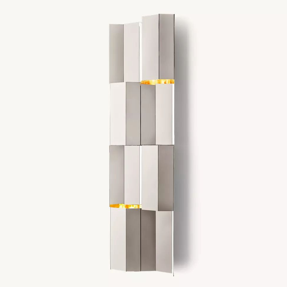 Everett Pattern Grid Wall Sconce