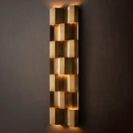 Everett Pattern Grid Wall Sconce
