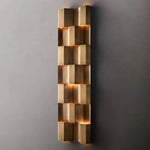 Everett Pattern Grid Wall Sconce