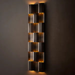 Everett Pattern Grid Wall Sconce