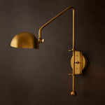 Convessi Sculpted Flow Task Wall Sconce