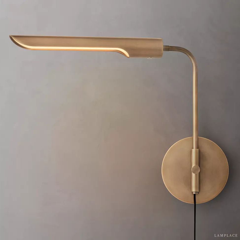 Finley Drum Task Wall Sconce