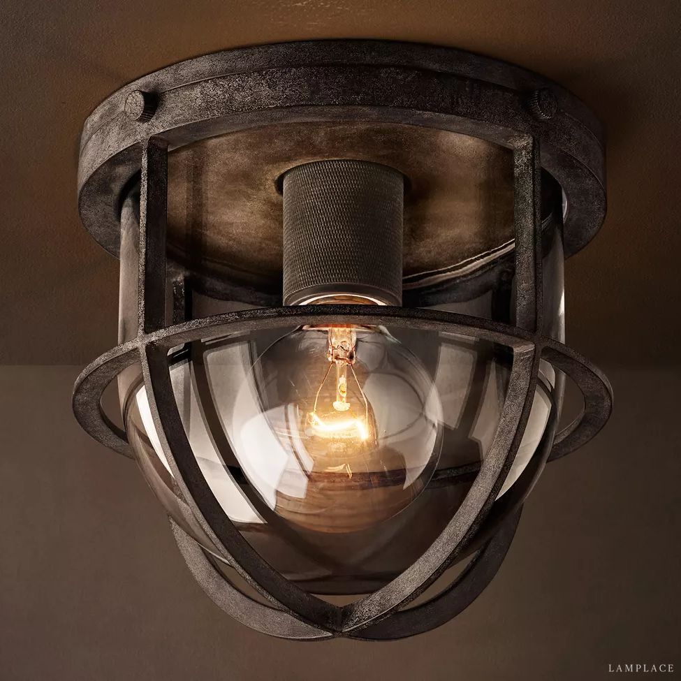 Utilitaire Barn Outdoor Flush Mount