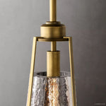 Arpege Glacial Funnel Pendant Light