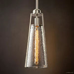 Arpege Glacial Funnel Pendant Light