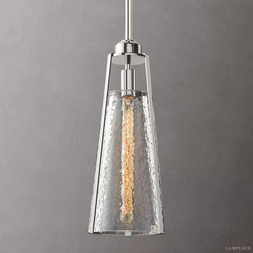 Arpege Glacial Funnel Pendant Light