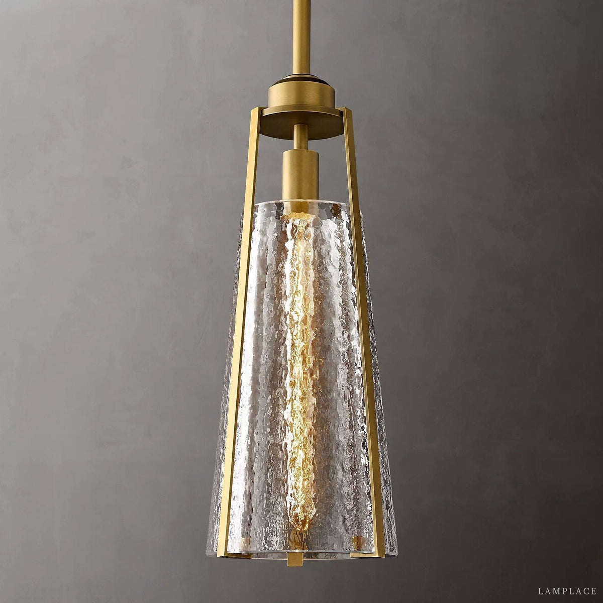 Arpege Glacial Funnel Pendant Light