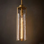 Arpege Glacial Cylinder Pendant Light
