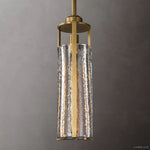Arpege Glacial Cylinder Pendant Light