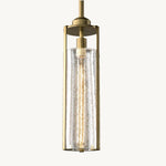 Arpege Glacial Cylinder Pendant Light