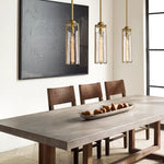 Arpege Glacial Cylinder Pendant Light