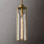 Arpege Glacial Cylinder Pendant Light