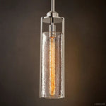 Arpege Glacial Cylinder Pendant Light