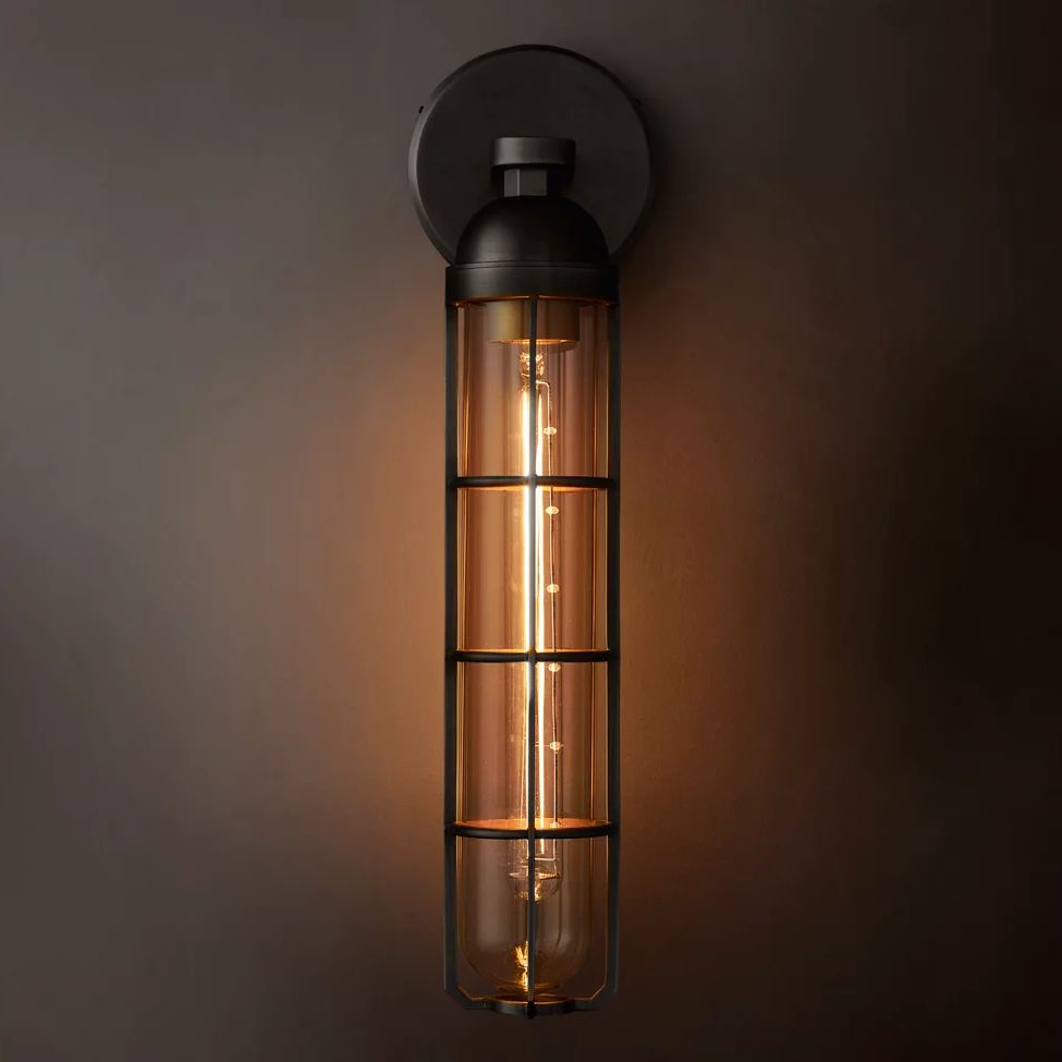 Baxter Vertical Cage Wall Sconce