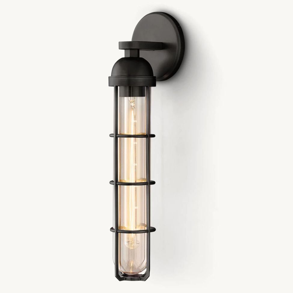 Baxter Vertical Cage Wall Sconce