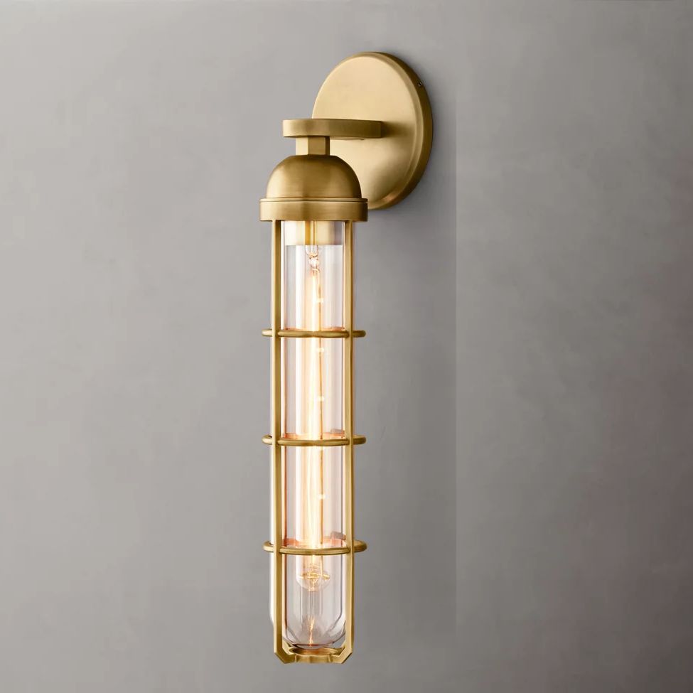 Baxter Vertical Cage Wall Sconce