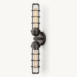 Baxter Vertical Cage Double Wall Sconce