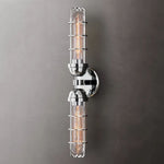 Baxter Vertical Cage Double Wall Sconce