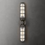 Baxter Vertical Cage Double Wall Sconce