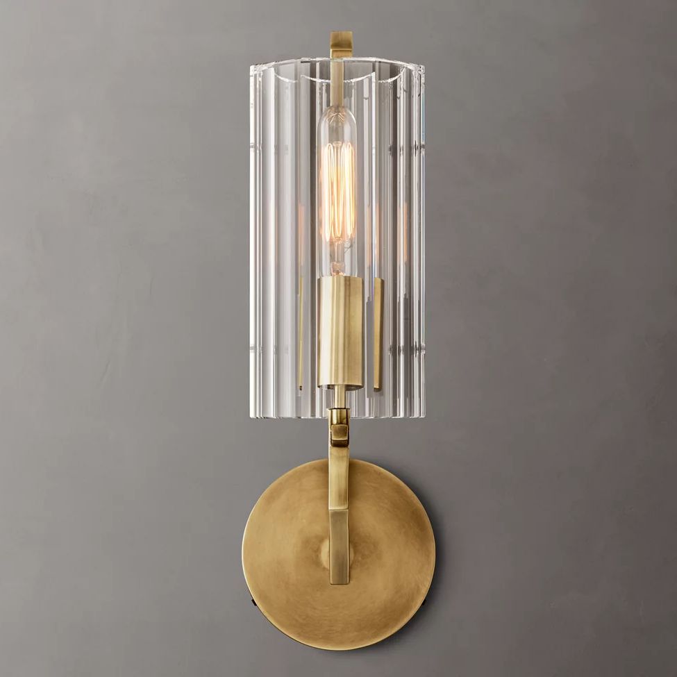 Velours Profile Crystal Wall Sconce