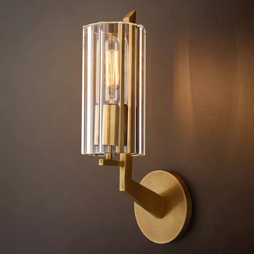 Velours Profile Crystal Wall Sconce