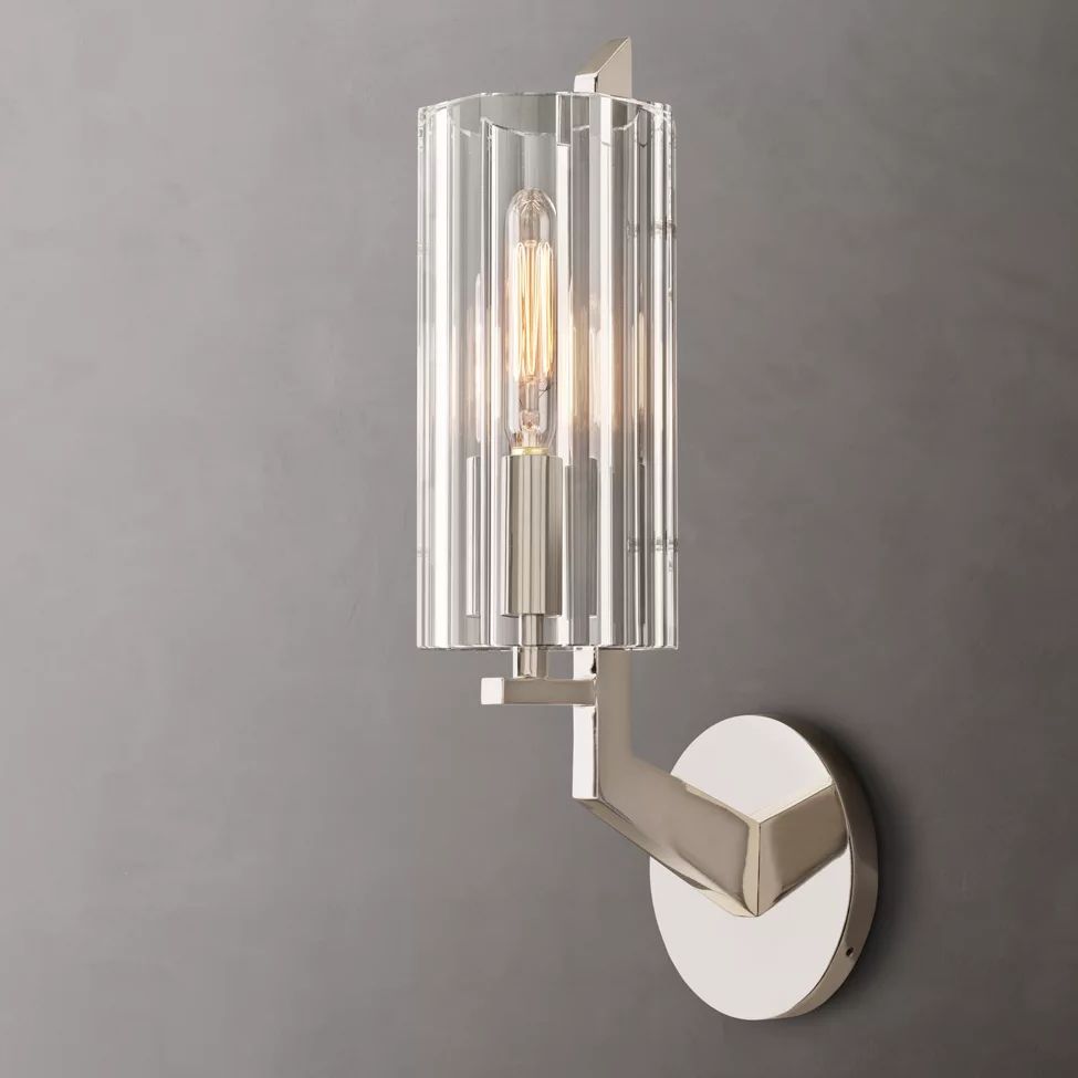 Velours Profile Crystal Wall Sconce