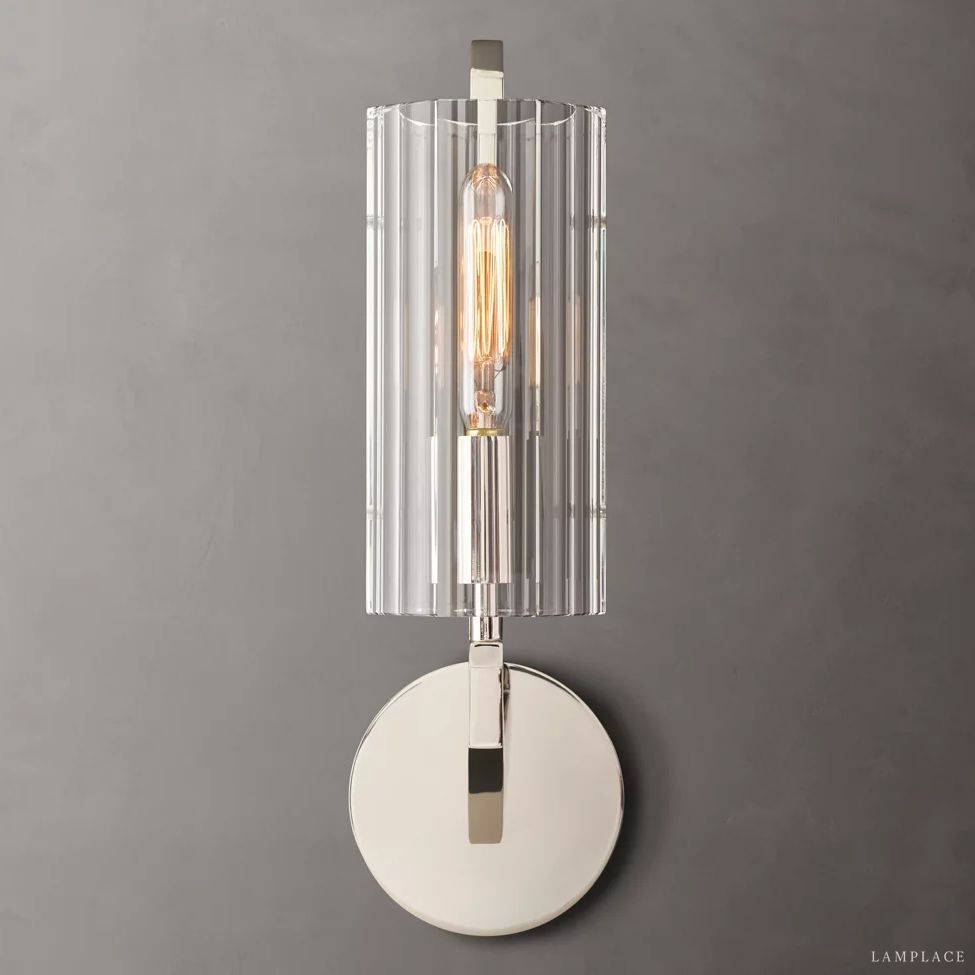 Velours Profile Crystal Wall Sconce