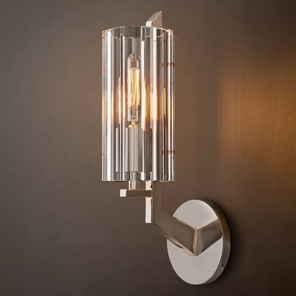 Velours Profile Crystal Wall Sconce