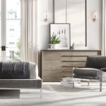 Velours Profile Crystal Wall Sconce