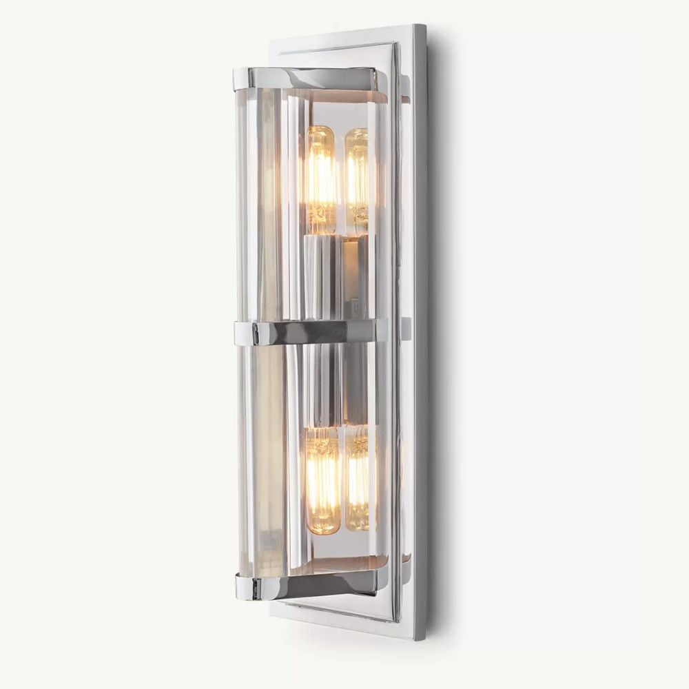 Ascendry Indicator Crystal Double Wall Sconce