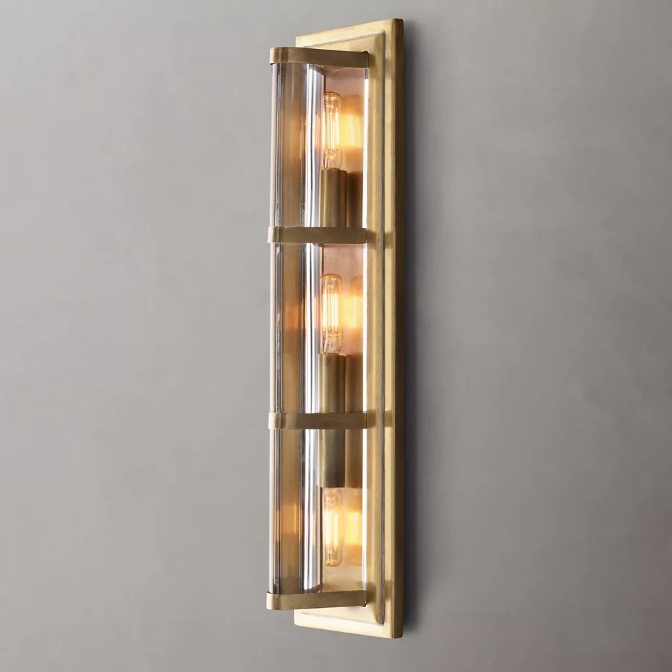 Ascendry Indicator Crystal Triple Wall Sconce