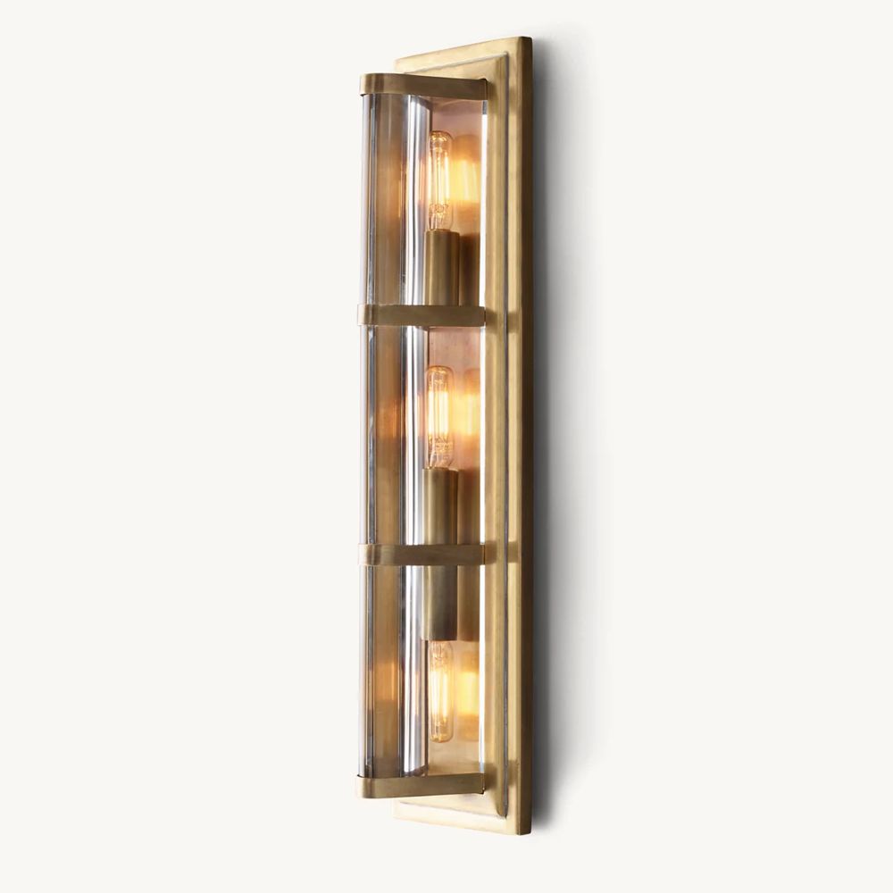 Ascendry Indicator Crystal Triple Wall Sconce