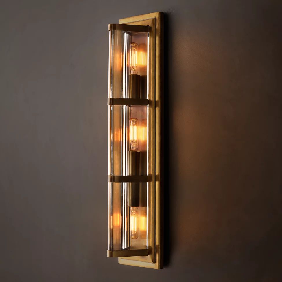 Ascendry Indicator Crystal Triple Wall Sconce