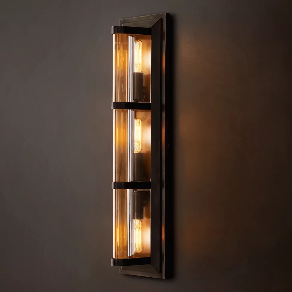 Ascendry Indicator Crystal Triple Wall Sconce