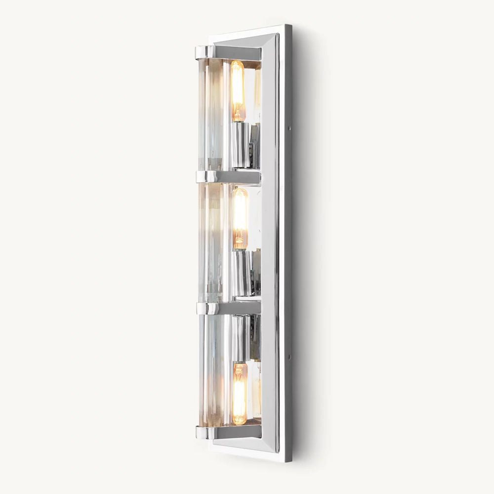 Ascendry Indicator Crystal Triple Wall Sconce
