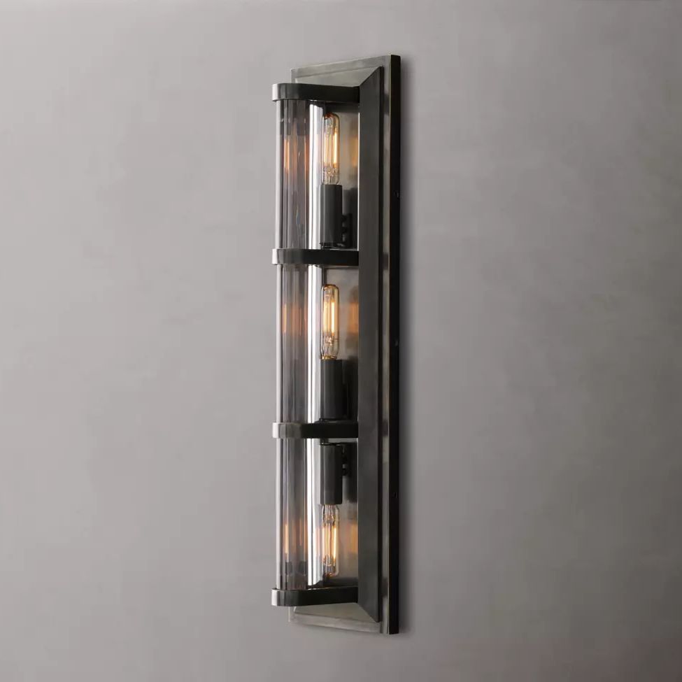 Ascendry Indicator Crystal Triple Wall Sconce