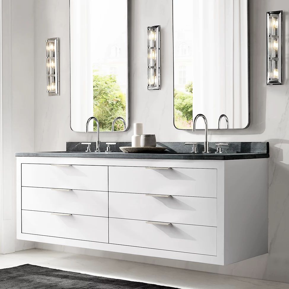 Ascendry Indicator Crystal Double Wall Sconce